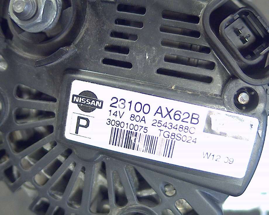 Dynamo til Nissan Micra 2000-2002 (Fase 3) (K11) (K11) (MICRA K11|23100 AX62B|309010075|TG8S024)