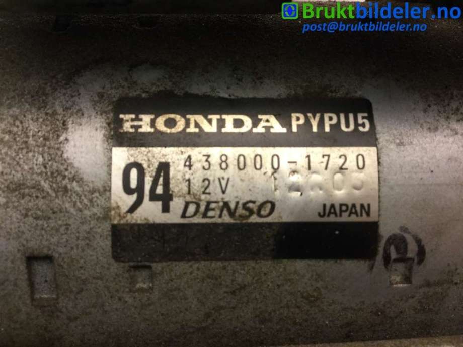Starter diesel til Honda CR-V 2012-2018 (Type IV)  (HONDA||4380001720)