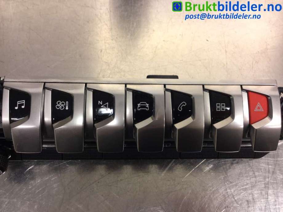 Varmeapparat betjening til Peugeot 3008 2016-->> (Type II)  (PEUGEOT|98249154DX|28581372|)