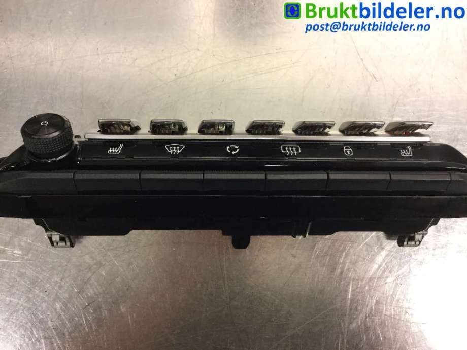 Varmeapparat betjening til Peugeot 3008 2016-->> (Type II)  (PEUGEOT|98249154DX|28581372|)