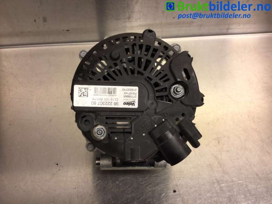 Dynamo til Peugeot 3008 2016-->> (Type II) (PEUGEOT|9822230780|2715896A|FG15T148)