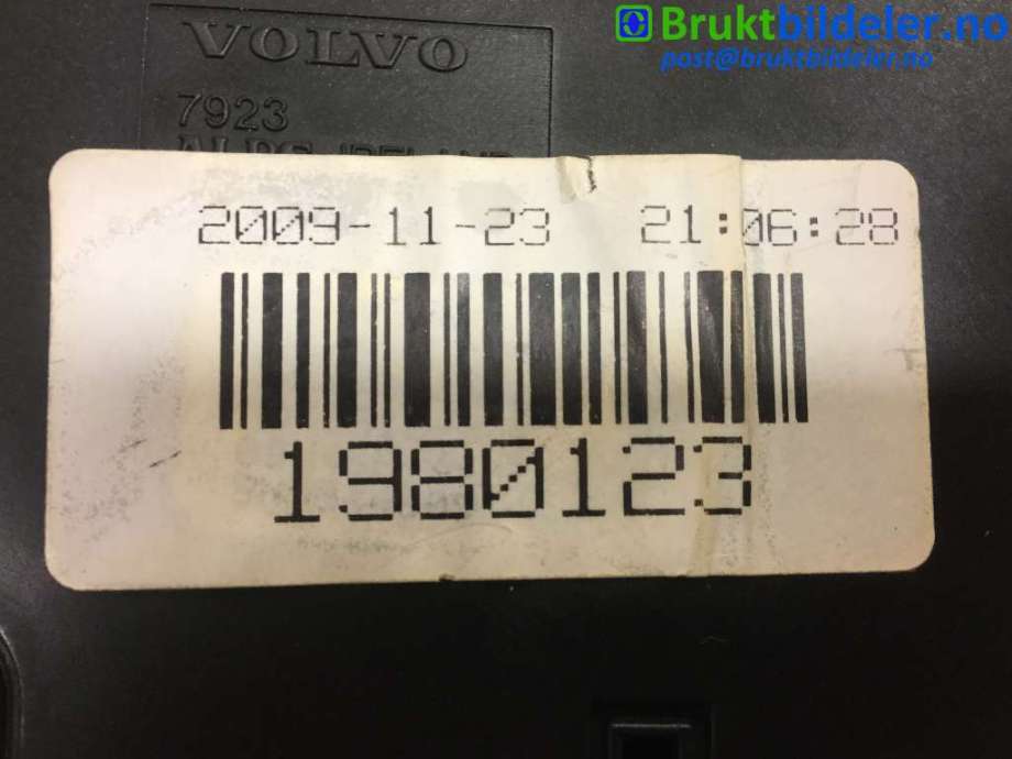 Multimedia display (MCU - Media Controller Unit) til Volvo S80 2006-2013 (Type II, Fase 1)  (VOLVO|1980123|)