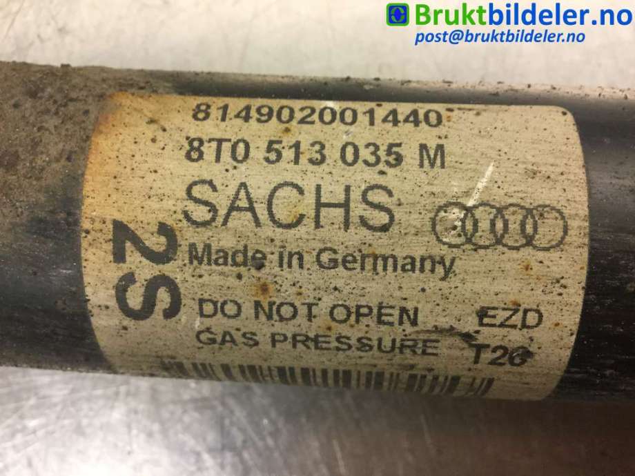 Støtdemper bak til Audi A5 2007-2016 (Type I)  (AUDI|8T0 513 035 M|)