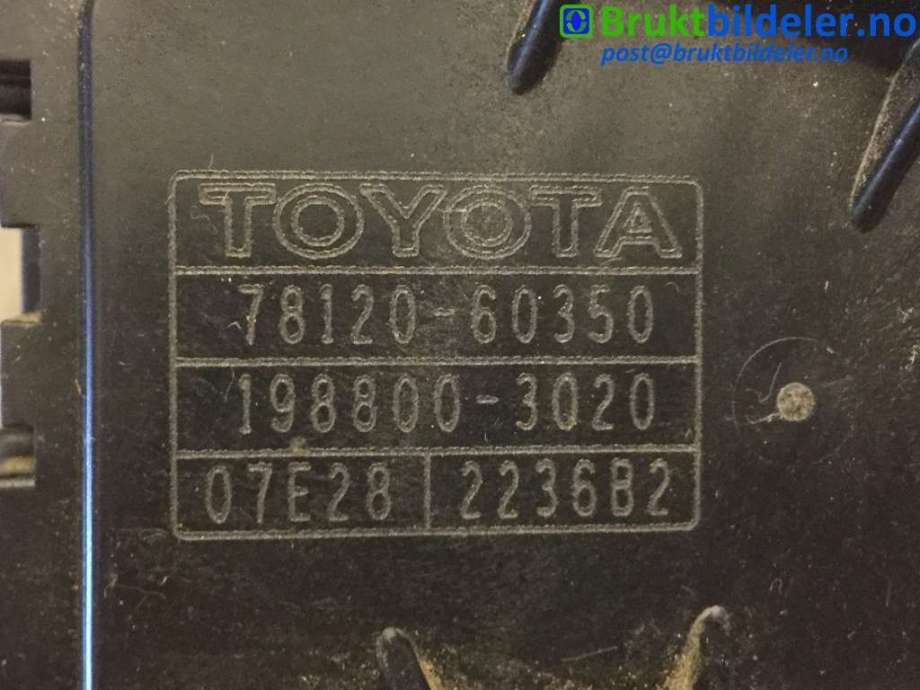 Pedal gass til Toyota Land Cruiser 120 2002-2009 (TOYOTA|7812060350|1988003020|)