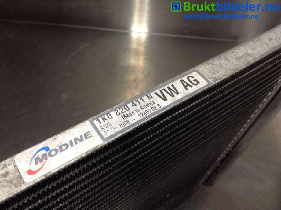 Aircondition radiator til VW Golf VI 2008-2012  (VOLKSWAGEN|1K0820411N|12800 02S|)