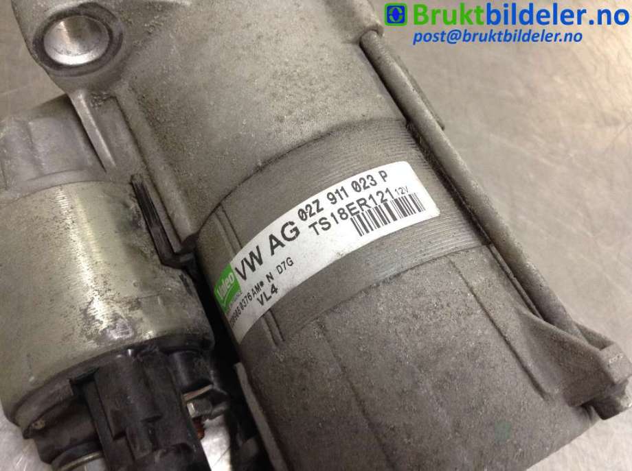 Starter diesel til VW Golf VI 2008-2012 (VOLKSWAGEN|02Z 911 023 P|TS18ER121|)