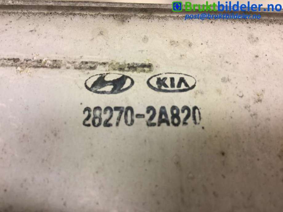 Intercooler til Kia Carens 2013-2018 Type III  (KIA|282702A820|)