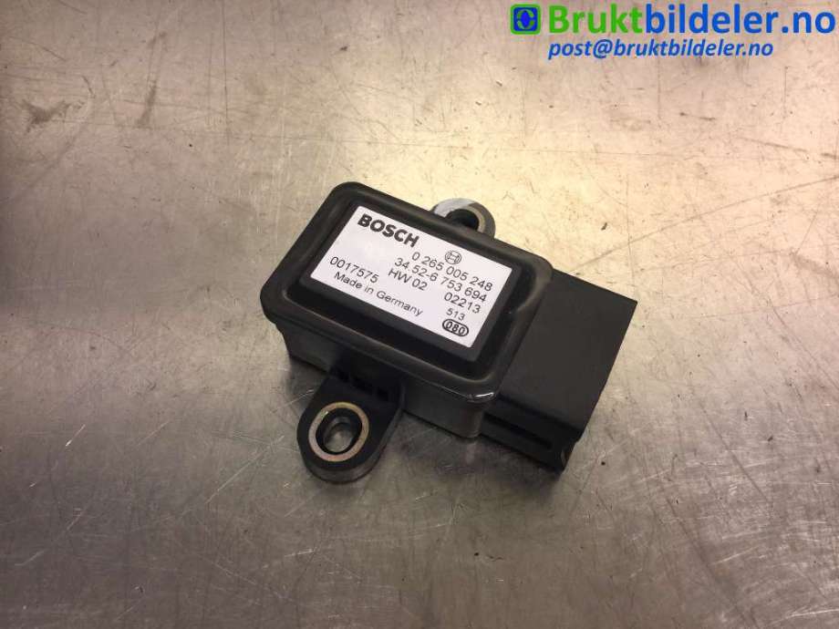 Sensor akselerasjonssensor/ESP DUO til BMW X5, 2000-2006 (E53) (E53) (BMW|3452 6 753 694)