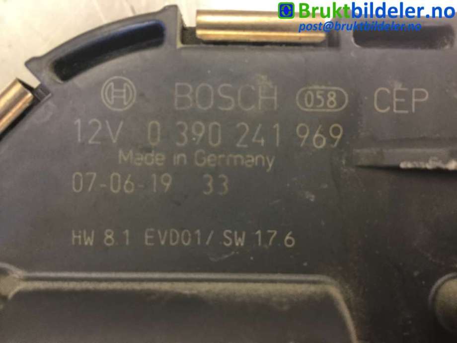 Viskermotor frontrute til Peugeot 407 2004-2010  (PEUGEOT||0390241969|96 618 120 80)