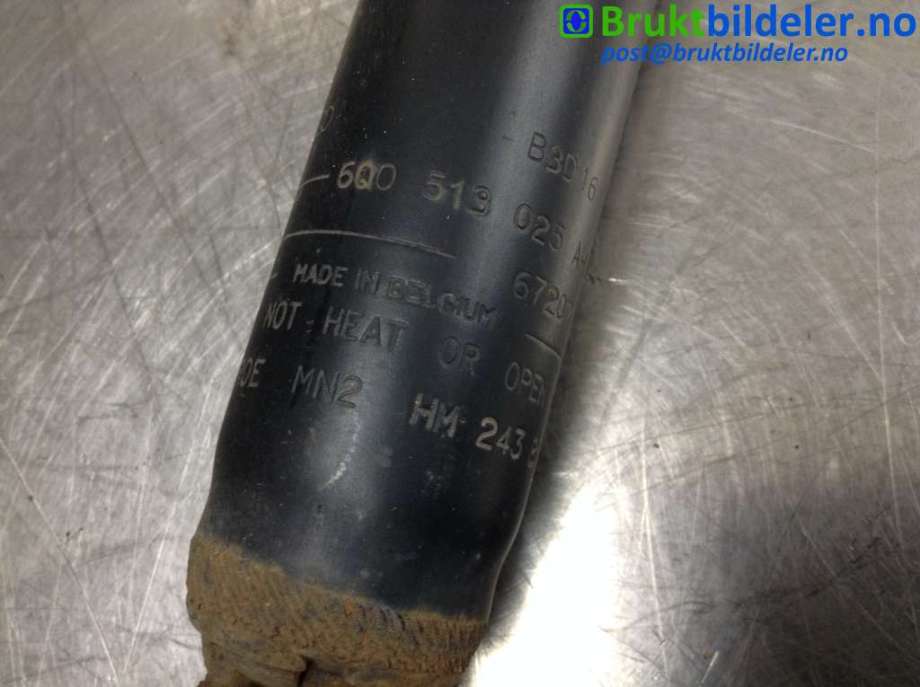 Støtdemper bak til VW Polo 2005-2009 (Type IV, Fase 2)  (VOLKSWAGEN|6Q0 513 025 AH|HM 243 B|)