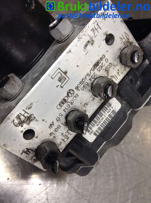 ABS sentral til VW Polo 2005-2009 (Type IV, Fase 2)  (VOLKSWAGEN|6Q0 614 517 AN|0 265 234 698|6Q0 907 379 BG)
