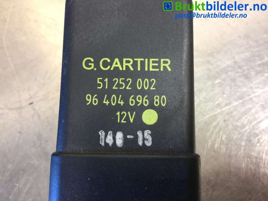 Rele gløde til Peugeot 407 2004-2010  (PEUGEOT|9640469680|51252002|)