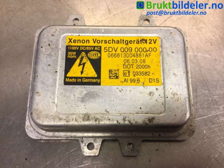 Styreenhet xenon/ballast til BMW 5-Serie 2003-2010 (E60/E61) (E60/E61) (BMW||5DV 009 000-00)