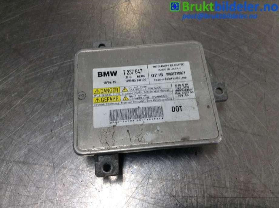 Styreenhet xenon/ballast til BMW 3-Serie 2005-2011 (E90/E91/E92/E93) (E90/E91/E92/E93) (BMW|7 237 647|W003T20071|)