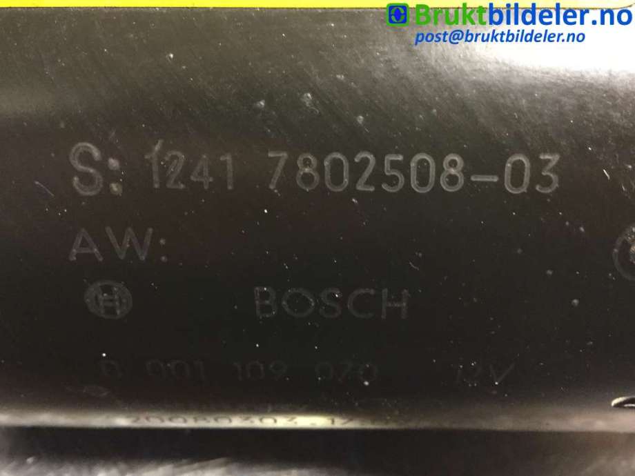 Starter diesel til BMW 5-Serie 2003-2010 (E60/E61) (E60/E61) (BMW|12 41 7 802 508-03|0 001 109 070|)