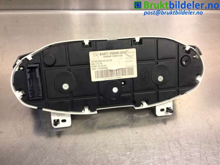Instrumentpanel til Ford Fiesta 2008-2012 (Type VI, Fase 1) (FORD|8A6T-10849-GG|)