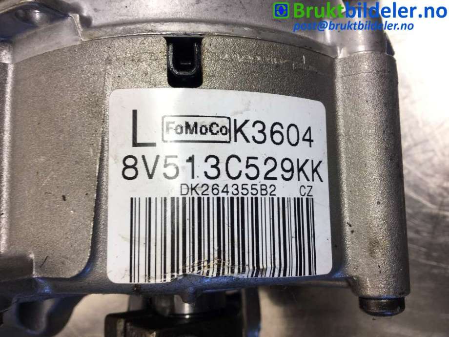 Rattaksel elektrisk servo til Ford Fiesta 2008-2012 (Type VI, Fase 1) (FORD|8V513C529KK|)