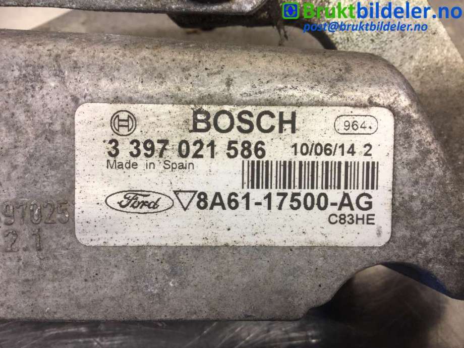 Viskeroverføring til Ford Fiesta 2008-2012 (Type VI, Fase 1)  (FORD|8A61-17500-AG|3 397 021 586|)