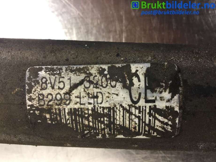 Tannstang elektrisk til Ford Fiesta 2008-2012 (Type VI, Fase 1) (FORD|8V51-3200-CE|)