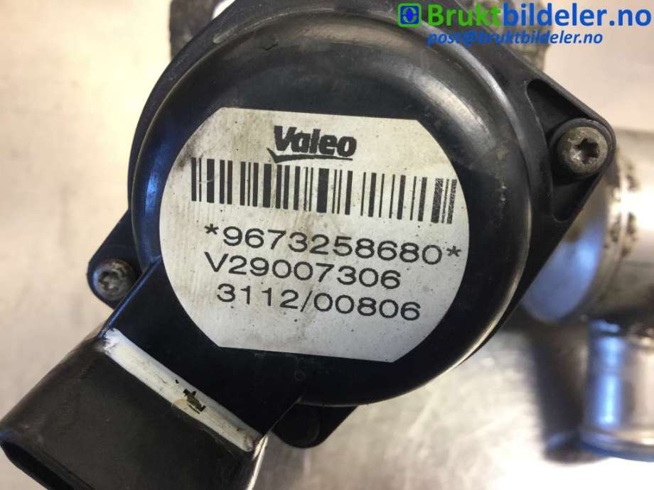 EGR-ventil til Ford Fiesta 2008-2012 (Type VI, Fase 1)  (FORD||V29007306|9673258680)