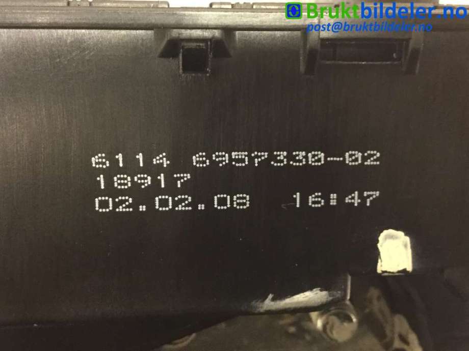 Sikringsboks til BMW 5-Serie 2003-2010 (E60/E61) (E60/E61) (BMW|6957330||61146957330)