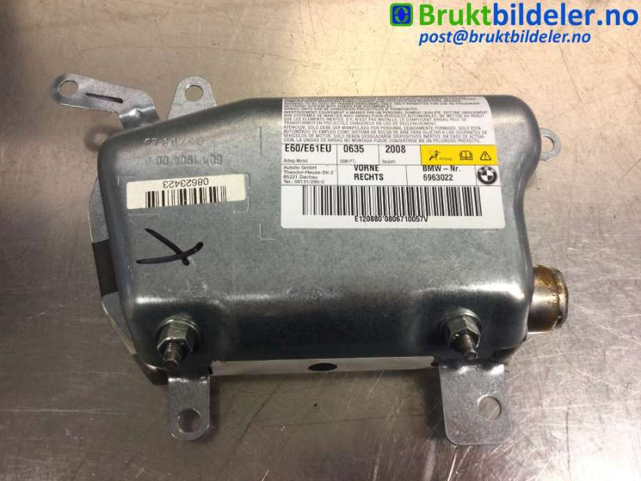 Airbag diverse til BMW 5-Serie 2003-2010 (E60/E61) (E60/E61) (BMW|6963022|)