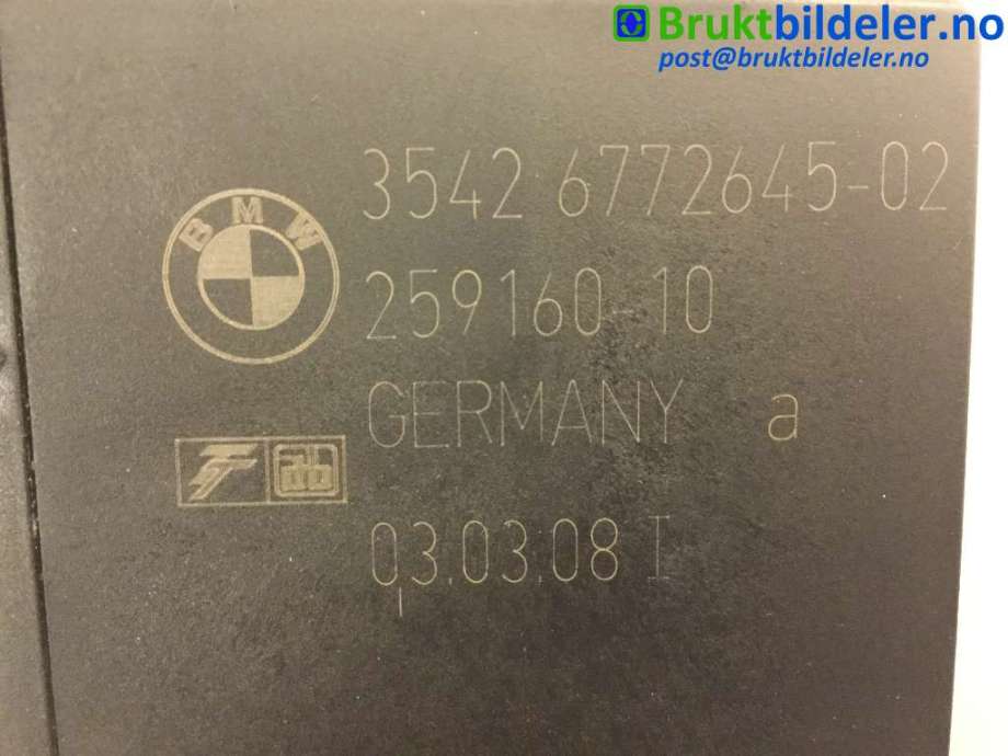 Pedal gass til BMW 5-Serie 2003-2010 (E60/E61) (E60/E61) (BMW|35426772645|259160-10|)