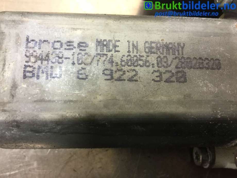 Ruteheis høyre bak til BMW 5-Serie 2003-2010 (E60/E61) (E60/E61) (BMW|6 922 320|)