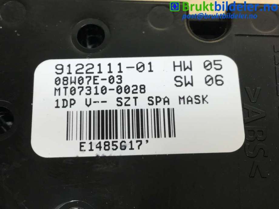 Bryter ruteheis til BMW 5-Serie 2003-2010 (E60/E61) (E60/E61) (BMW|9122111-01|)