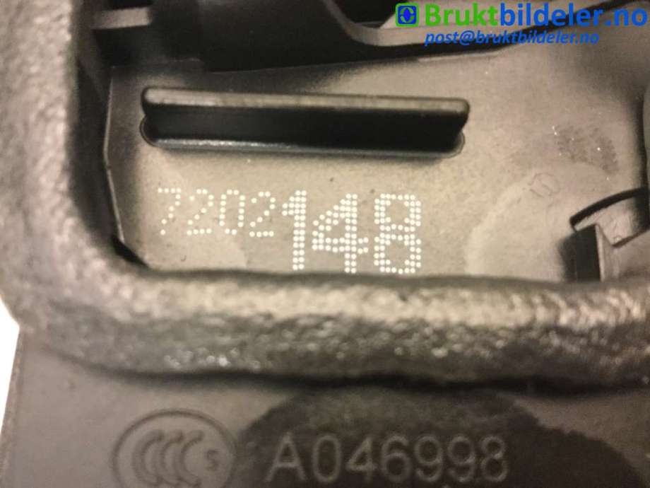 Låsekasse høyre bak til BMW 5-Serie 2003-2010 (E60/E61) (E60/E61) (BMW|51 22 7 202 148|)
