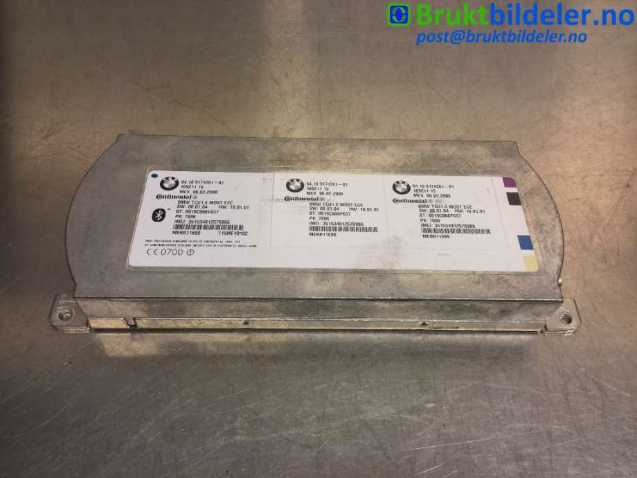 Styreenhet diverse til BMW 5-Serie, 2003-2010 (E60/E61) (E60/E61) (BMW|8410 9174261-01)