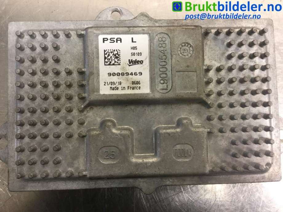 Styreenhet xenon/ballast til Peugeot 5008 2017-->> (Type II)  (PEUGEOT||90089469)