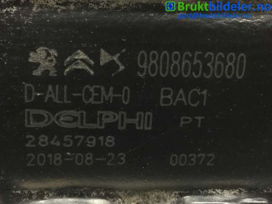 Coil elektronisk til Peugeot 5008 2017-->> (Type II)  (PEUGEOT|9808653680|28457918|)