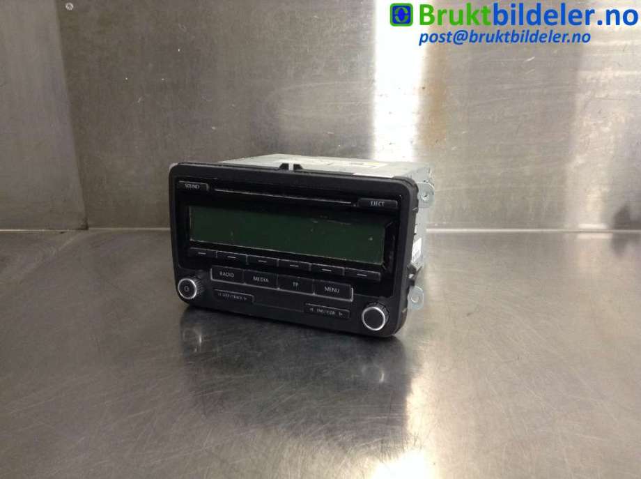 Bilstereo til VW Touran, 2010-2015 (Type I, Fase 3)  (VOLKSWAGEN|1K0 035 186 AB)