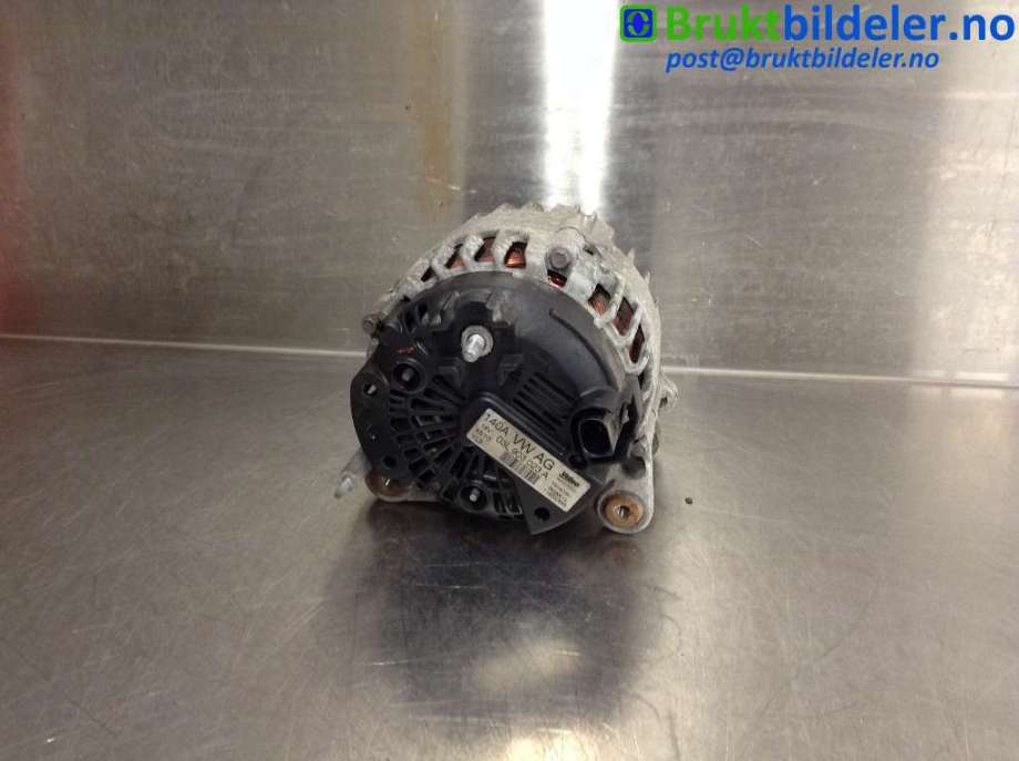 Dynamo til VW Touran 2010-2015 (Type I, Fase 3)  (VOLKSWAGEN|03L 903 023 A|2608901A|TG14C031)