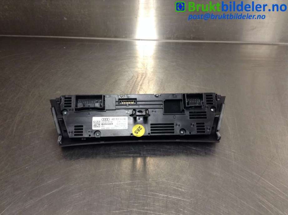 Varmeapparat betjening til Audi A6 2011-2014 (Type IV, Fase 1) (C7) (C7) (AUDI|4G0 820 043 AC|A2C81395200|)