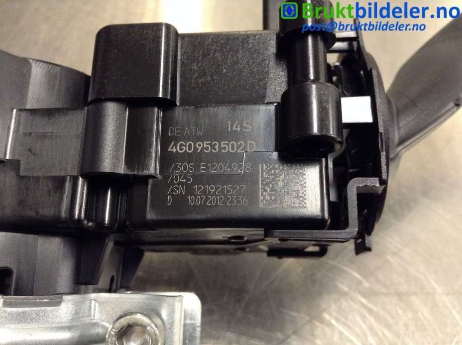Bryter combi til Audi A6 2011-2014 (Type IV, Fase 1) (C7) (C7) (AUDI|4G0 953 502 D|)