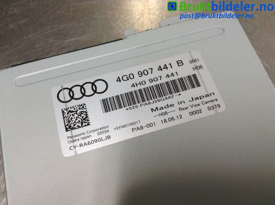 Styreenhet parkering til Audi A6 2011-2014 (Type IV, Fase 1) (C7) (C7) (AUDI|4G0 907 441 B|CY-RA6090LJB|)