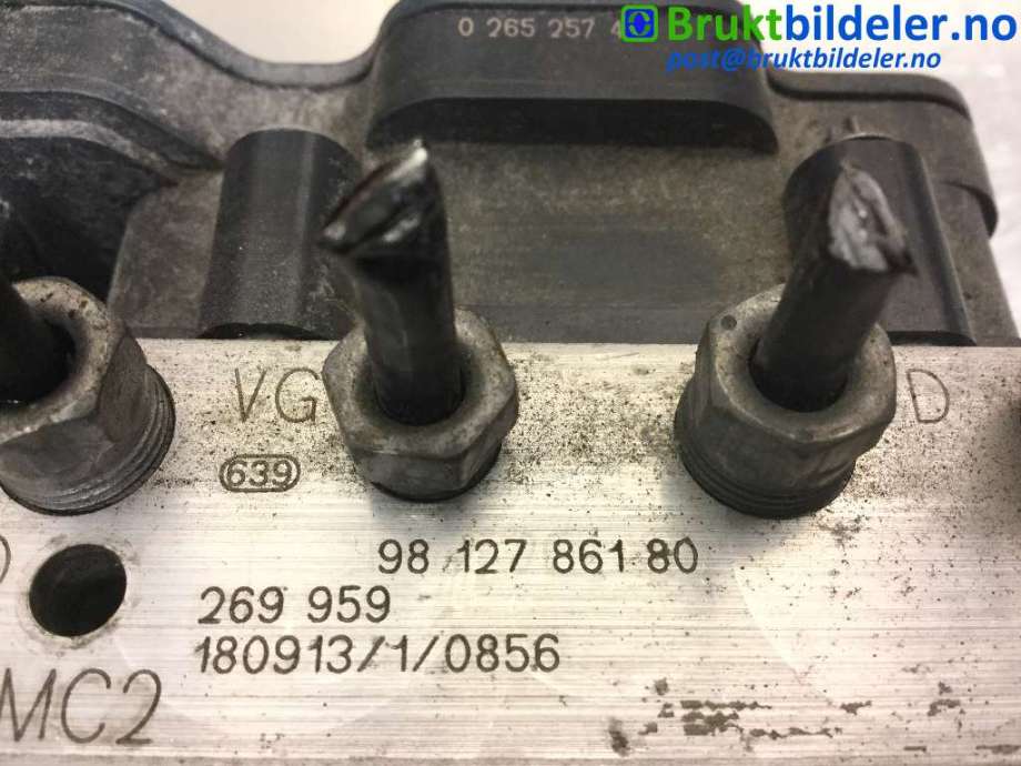 ABS sentral til Peugeot 5008 2017-->> (Type II)  (PEUGEOT|9812786180|0265257456|9826694380)