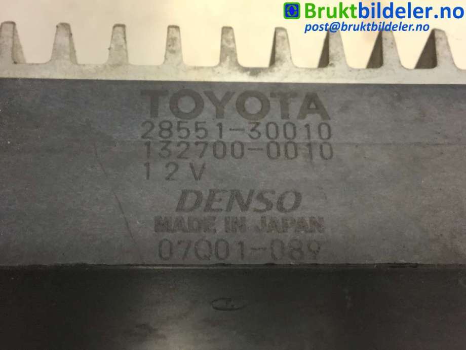 Rele gløde til Toyota Hilux 2012-2016 (TOYOTA|2855130010|132700-0010|)
