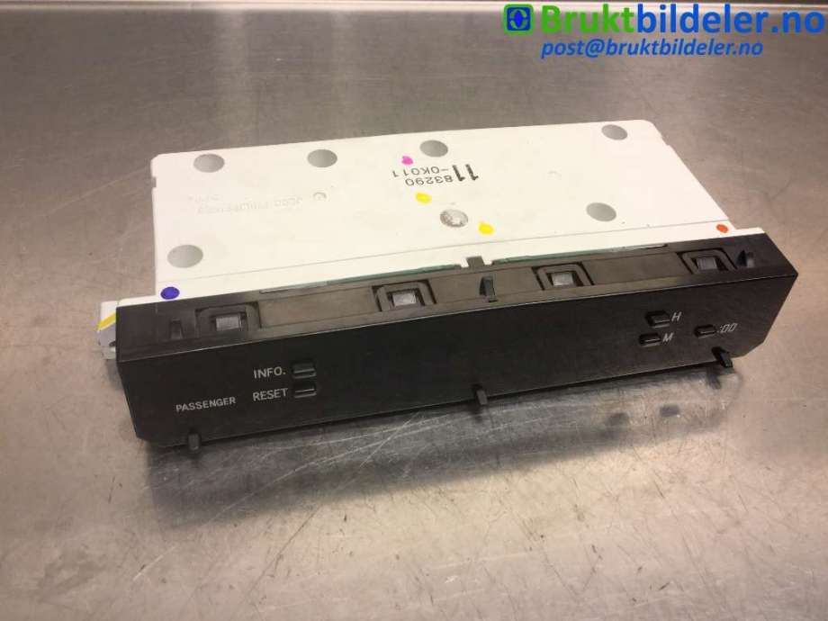 Multimedia display (MCU - Media Controller Unit) til Toyota Hilux 2012-2016 (TOYOTA|832900K011|)