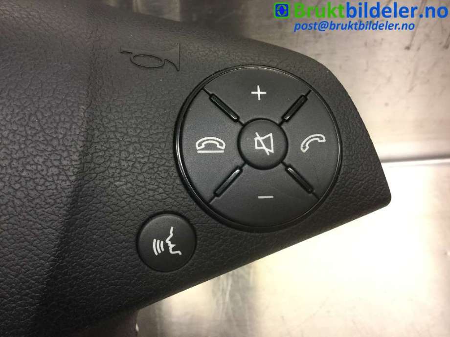 Airbag rattpute til Mercedes C-Klasse 2007-2011 (Fase 1) (W204) (W204) (MERCEDES|204 860 02 02|)