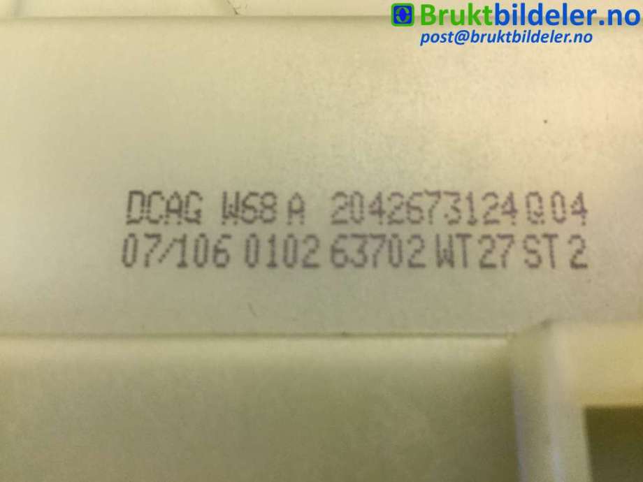 Girstang/girvelger automat til Mercedes C-Klasse 2007-2011 (Fase 1) (W204) (W204) (MERCEDES|A2042673124|)