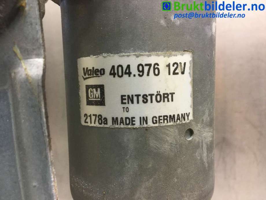 Viskermotor frontrute til Opel Zafira B 2005-2011  (OPEL||404976)