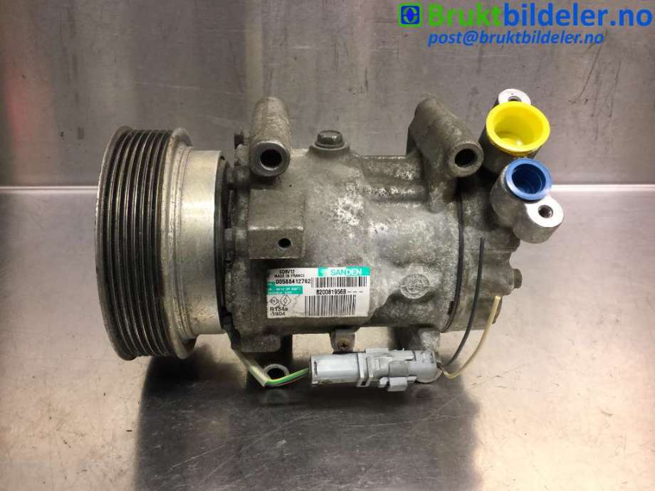Aircondition kompressor til Renault Clio 2006-2009 (Type III, Fase 1) (RENAULT|8200819568|)
