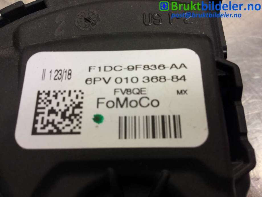 Pedal gass til Ford Transit Connect 2018-->> Type II, Fase 2 (FORD|F1DC9F836AA|6PV01036884|)