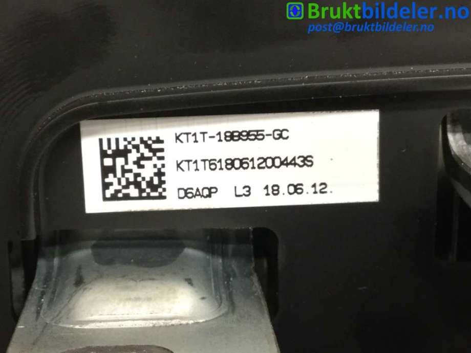 Instrument kjørecomputer til Ford Transit Connect 2018-->> Type II, Fase 2 (FORD|KT1T18B955GC|)