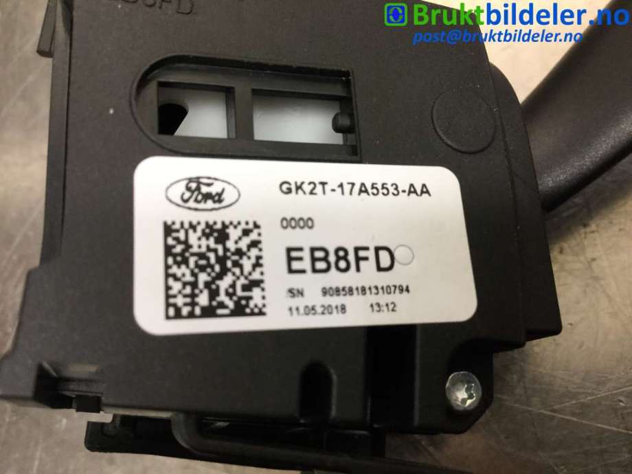 Bryter visker til Ford Transit Connect 2018-->> Type II, Fase 2 (FORD|GK2T17A553AA|)