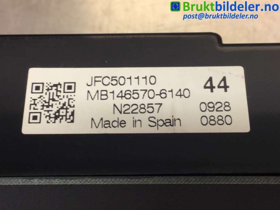 Varmeapparat betjening til Land Rover Discovery 2005-2009 (Type III) (LAND-ROVER|JFC501110||MB146570-6140)