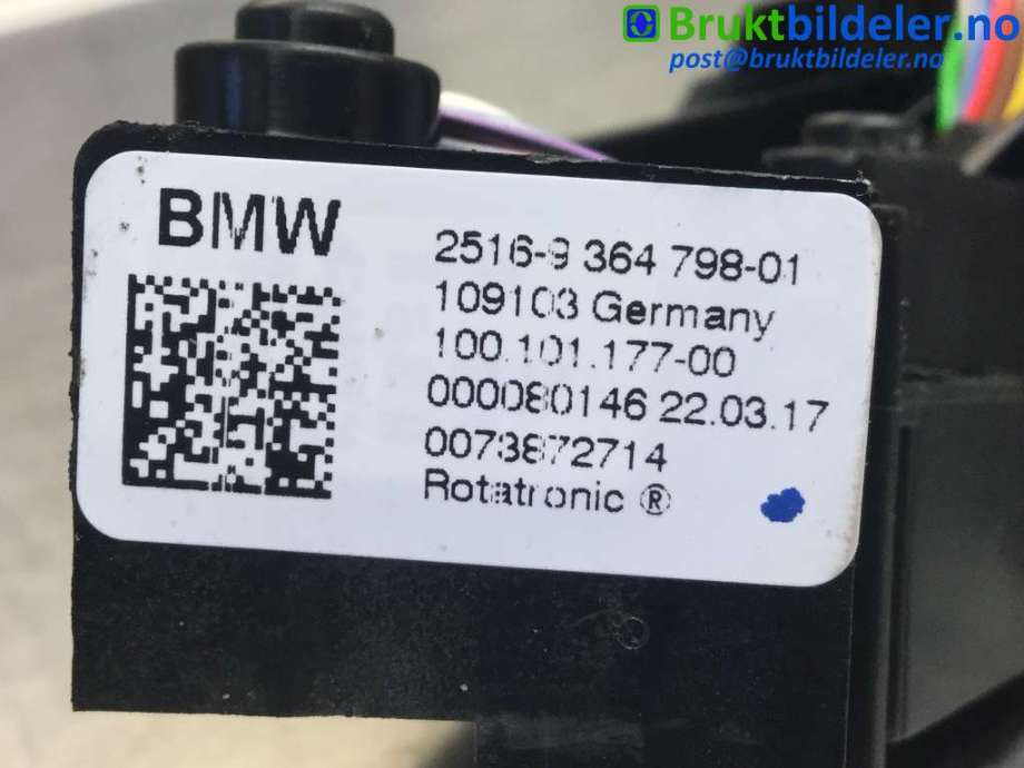 Girstang/girvelger automat til BMW i3 2013-2022  (BMW|25 16 9 364 798-01|)